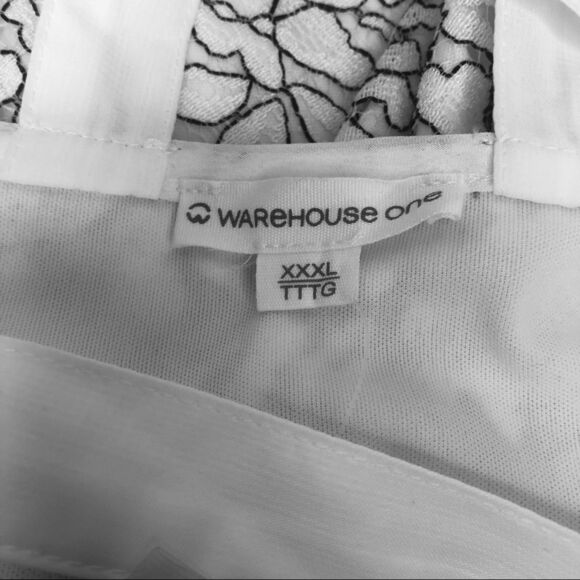 Warehouse One Floral Lace Tank Top Size XXXL - Picture 10 of 11